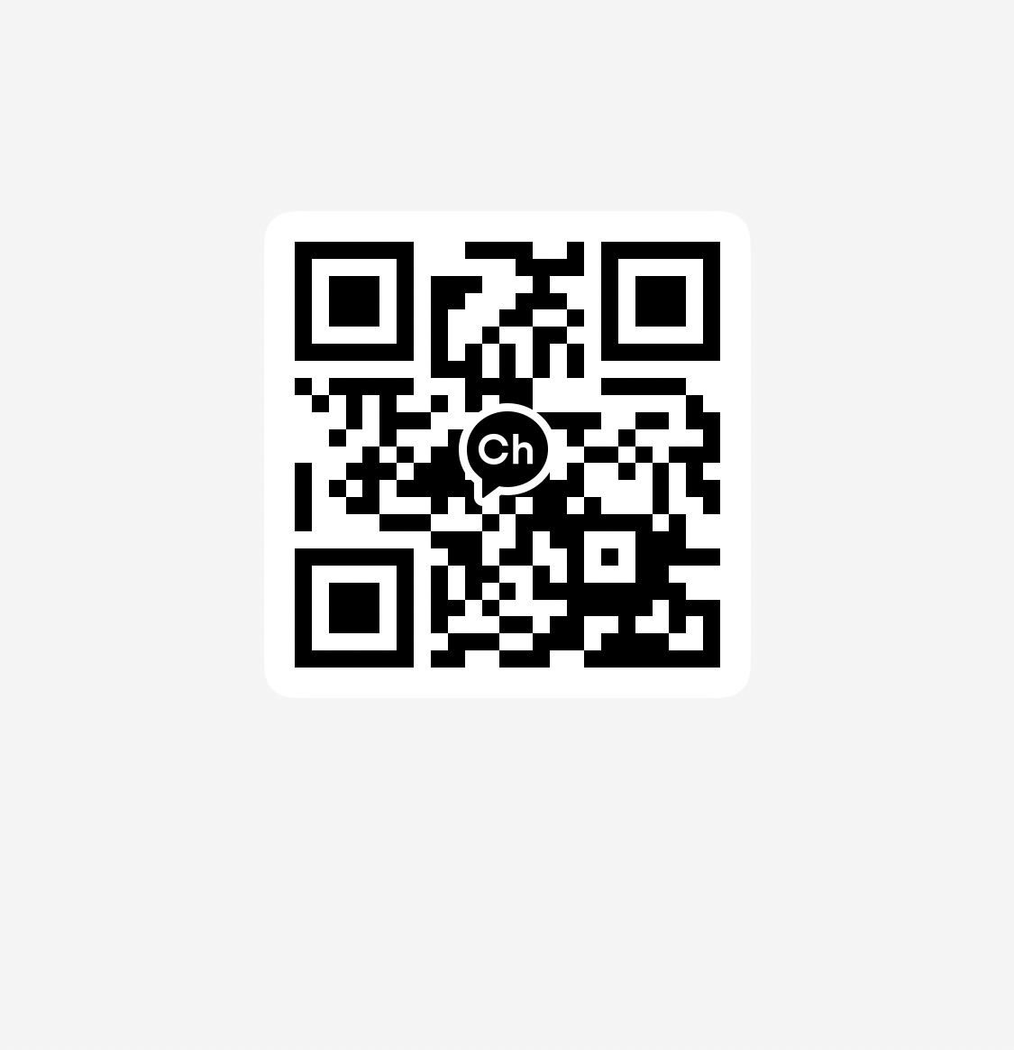 카카오 채널 QR코드